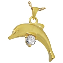 Dolfijn Ashanger Gold Plated