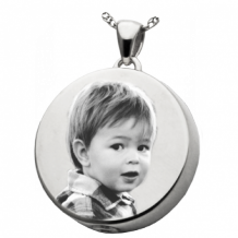 zilveren Foto Ashanger Rond