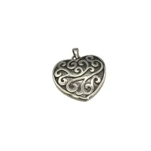 Enchanted Hart Ashanger Zilver