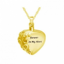 Gold Plated Assieraad Forever in my Heart
