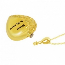 Gold Plated Assieraad Forever in my Heart