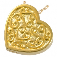 Hart Ashanger Ornament Goud