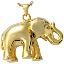 Olifant Ashangertje Gold Plated