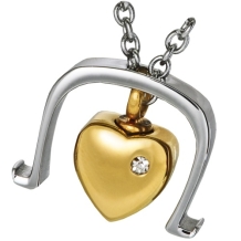 RVS Ashanger Hoefijzer met Gouden Hart