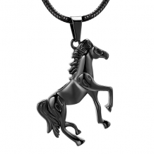 RVS Ashanger Paard Zwart