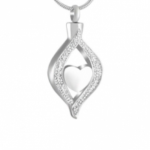 RVS Ashanger Zilver Hart