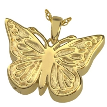 Vlinder Ashanger Gold Plated