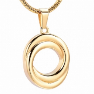 Ashanger Infinity Gold Plated Graveren Personaliseren