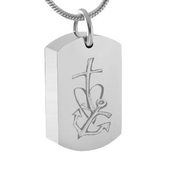 Dog Tag Ashanger Geloof Hoop Liefde