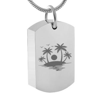 Dog Tag Ashanger Paradijs RVS