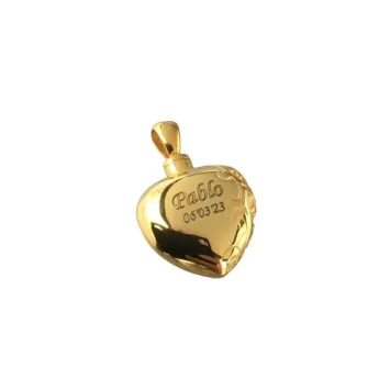 Gold Plated Assieraad Forever in my Heart
