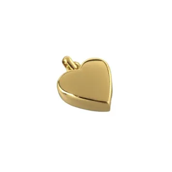 Ashanger Hart Gold Plated