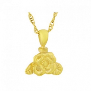 Gold Plated Asketting Hanger Roos