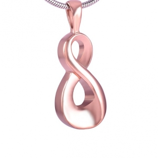 RVS Asketting Hanger Infinity Rose