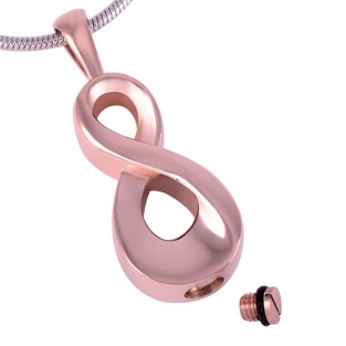 RVS Asketting Hanger Infinity Rose